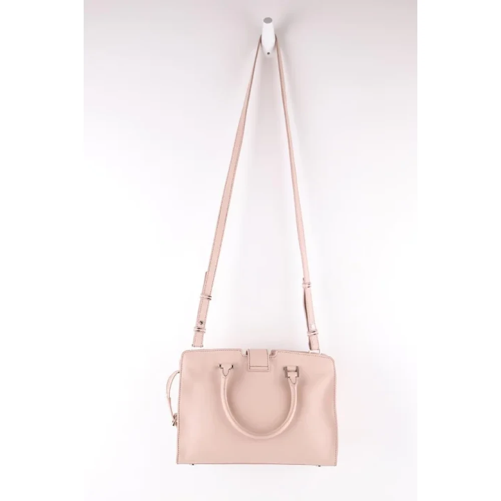 Saint Laurent Vintage Pre-owned Leather shoulder-bags Pink Dames