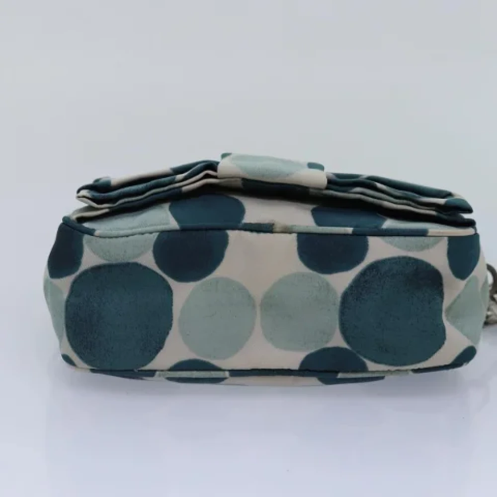 Prada Vintage Pre-owned Leather prada-bags Blue Dames