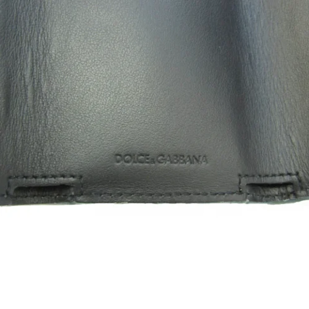Dolce & Gabbana Pre-owned Leather wallets Green Dames