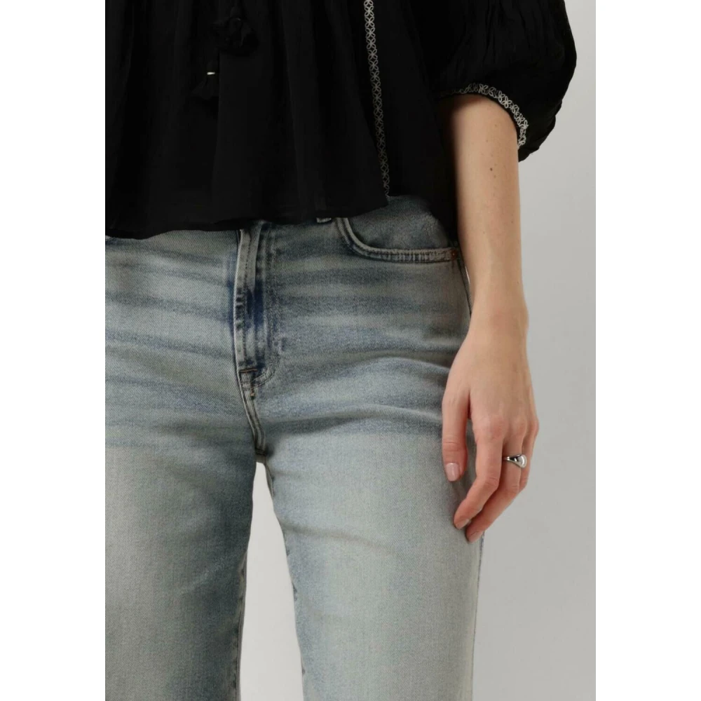 7 For All Mankind Vintage Sunday Wijde Jeans Blue Dames