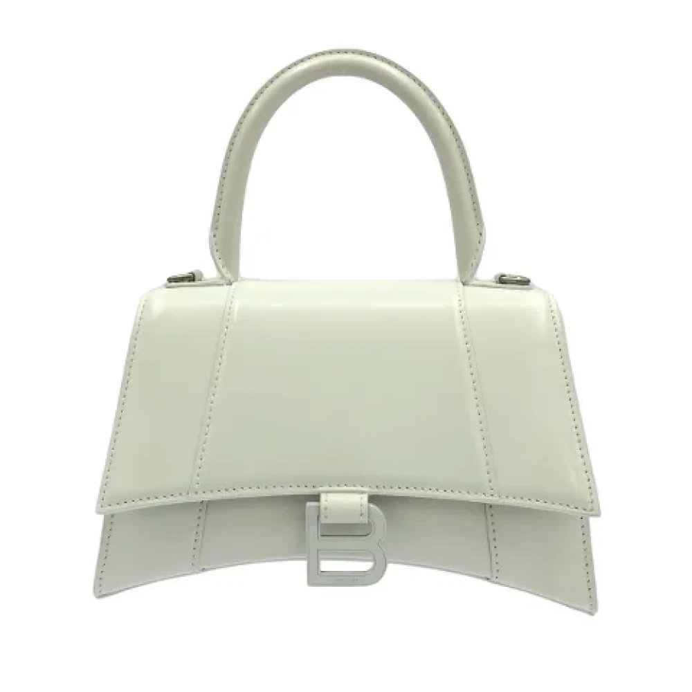 Balenciaga Vintage Pre-owned Leather balenciaga-bags White Dames