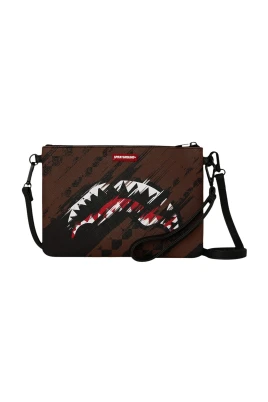 Smeared Grunge Crossover Clutch