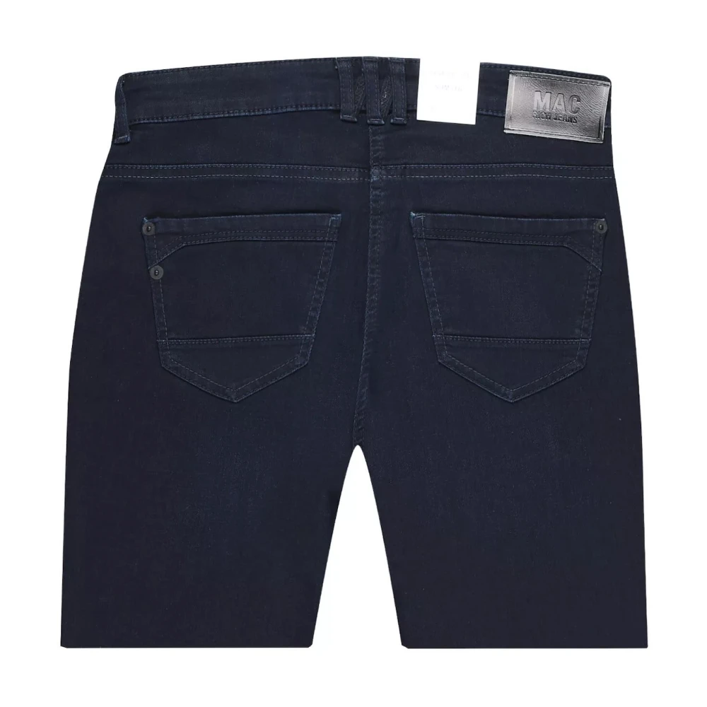 MAC Slimme Rechte Pijp Denim Broek Blue Dames