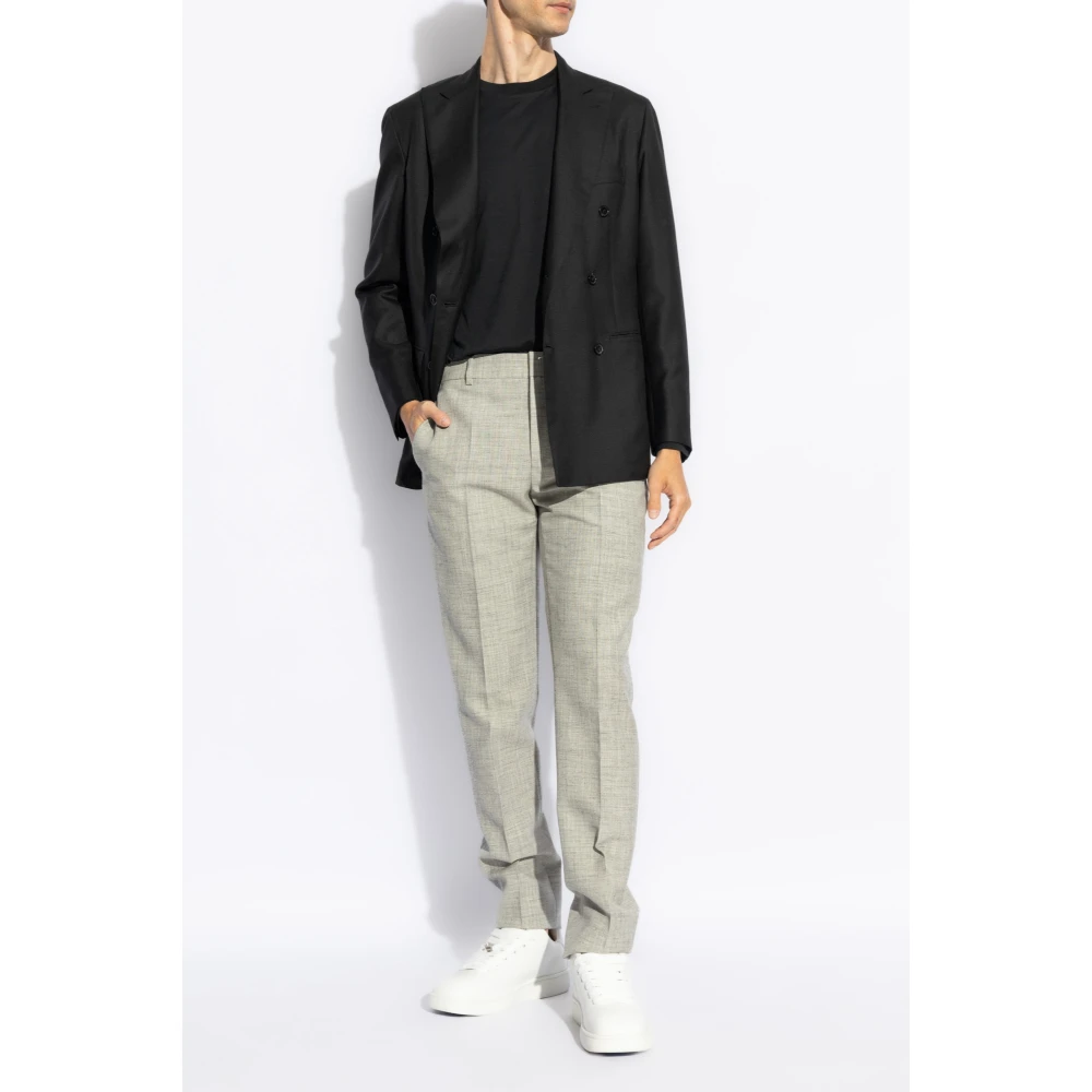 Brioni Kasjmier blazer Gray Heren