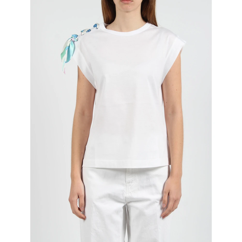 EMILIO PUCCI T-Shirts White Dames