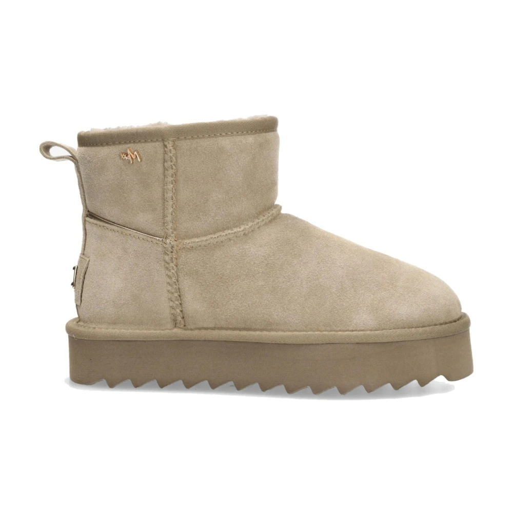 Mexx Beige Winter Boots, Female, 6 Uk, Ankle Boots For Women