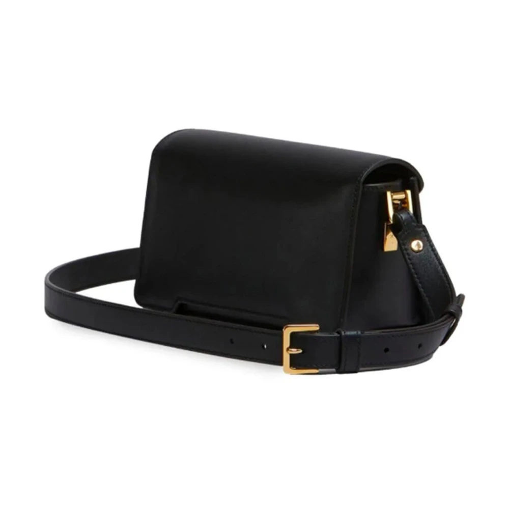 Marni Trunkaroo Mini Tas met Logodetail Black Dames