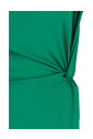 groene-geplooide-lange-jurk-vrouw