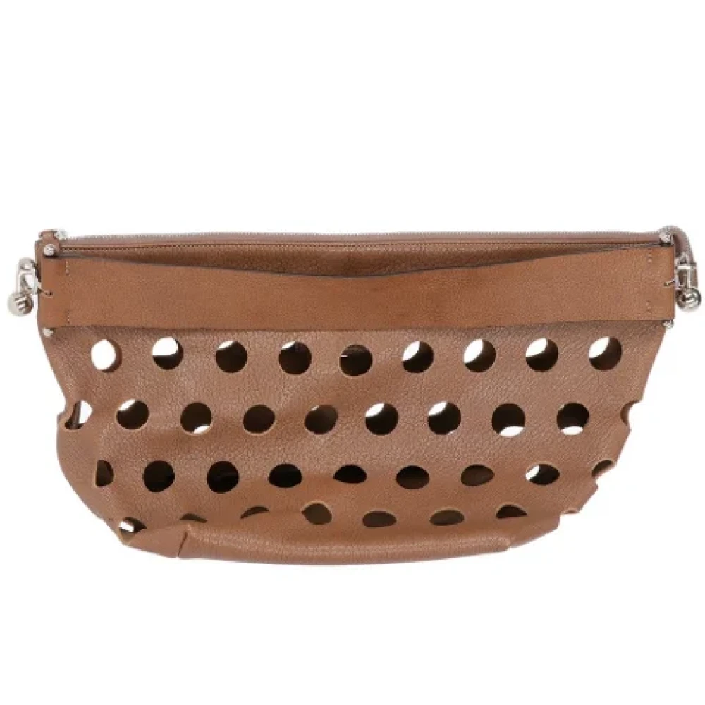 Marni Pre-owned Leather shoulder-bags Brown Dames