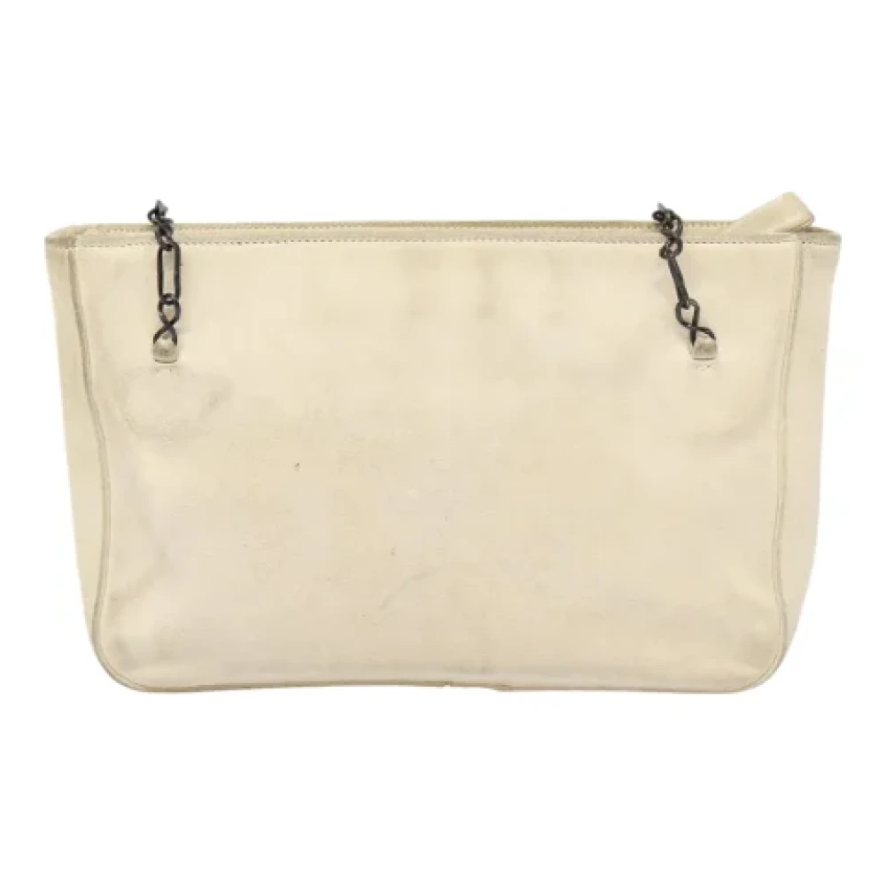 Prada Vintage Pre-owned Suede shoulder-bags Beige Dames