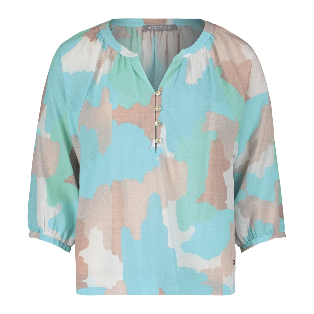 Betty & Co Bloemenprint Blouse Multicolor Dames