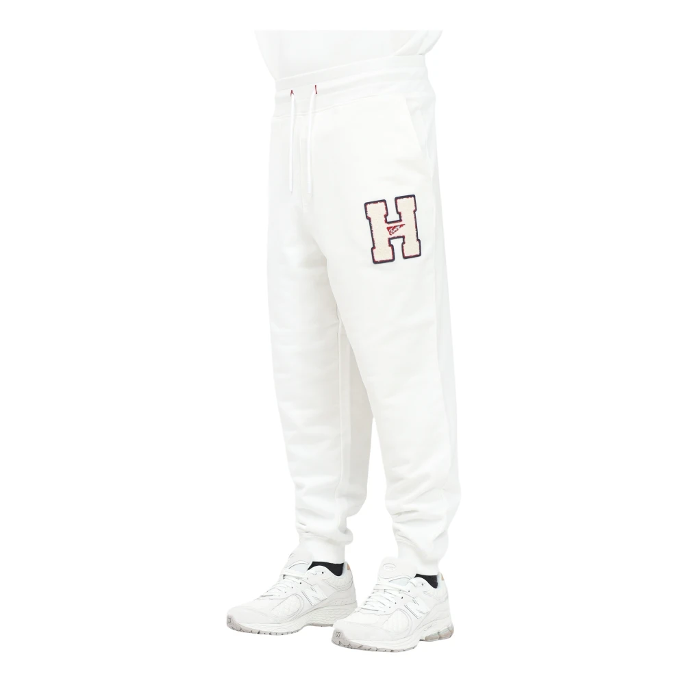 Tommy Jeans Sportieve Witte Broek White Heren