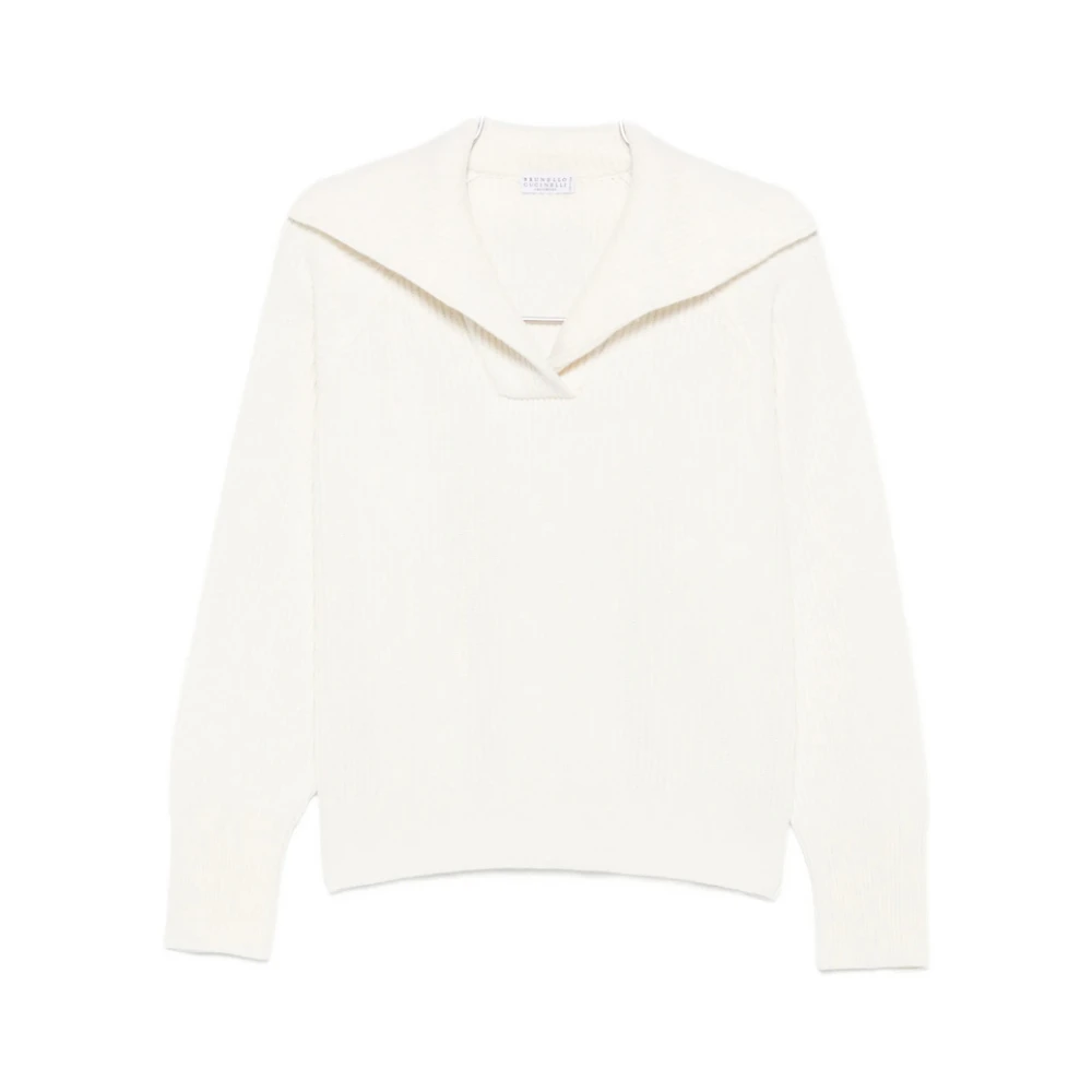 Knitwear > V-neck Knitwear - - Brunello Cucinelli - Modalova