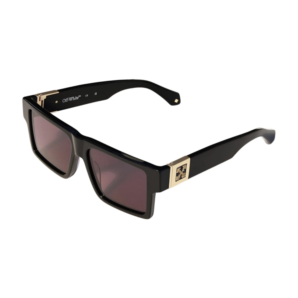 Off White Unisex Black Sunglasses, 55 Mm, Henderson Sunglasses