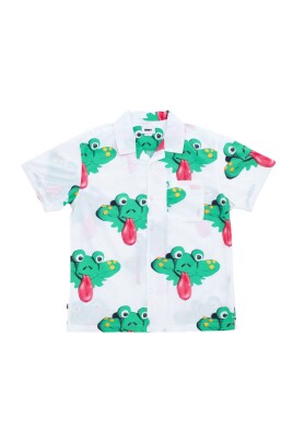 vaevet-kortaermet-skjorte-med-all-over-print