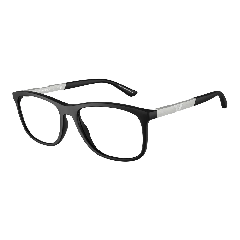 Emporio Armani Stijlvolle Bril Ea3247 in Zwart Black Heren