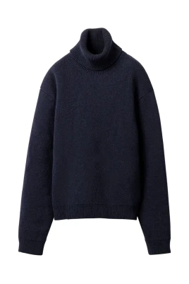 Blå Rollneck Sweater AW24