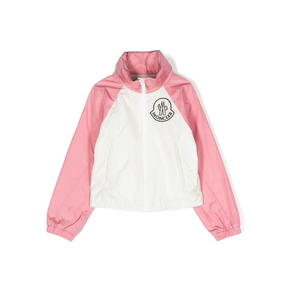 Moncler Barn Rosa Färgblock Bomberjacka Pink, Pojke