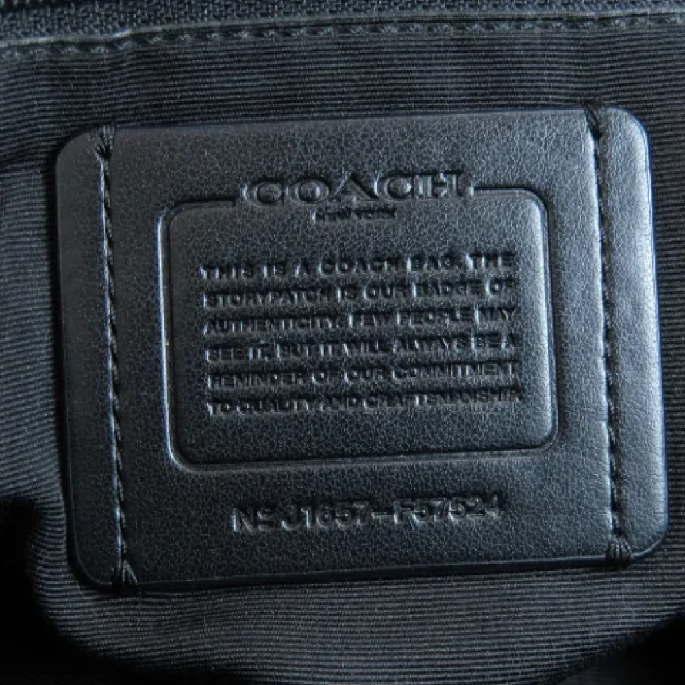 Coach Pre-owned Leather handbags Black Dames