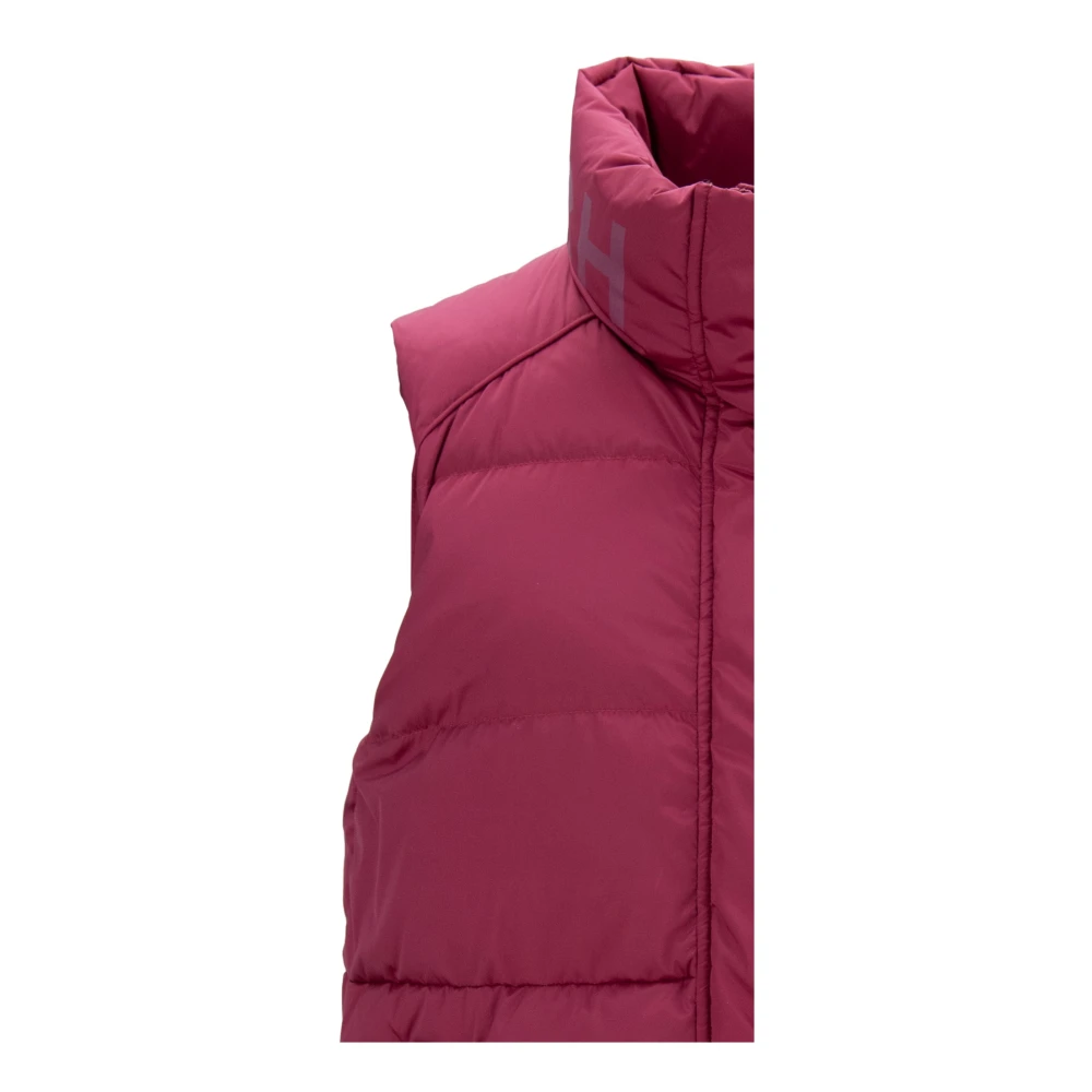 Woolrich Gewatteerd Vest met Rits voor Dames Red Dames