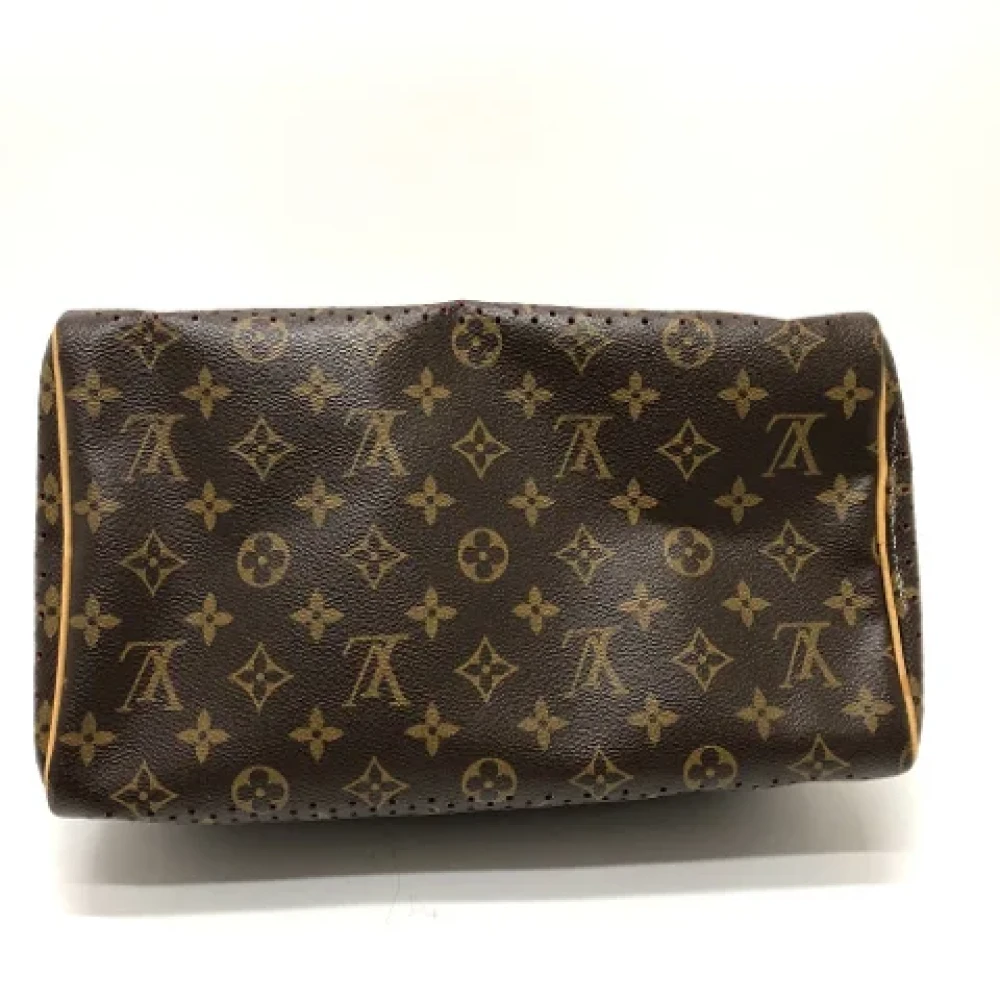 Louis Vuitton Vintage Pre-owned Cotton louis-vuitton-bags Brown Dames