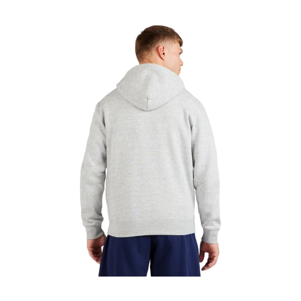 Champion Grijze Logo Rits Jas Gray Heren