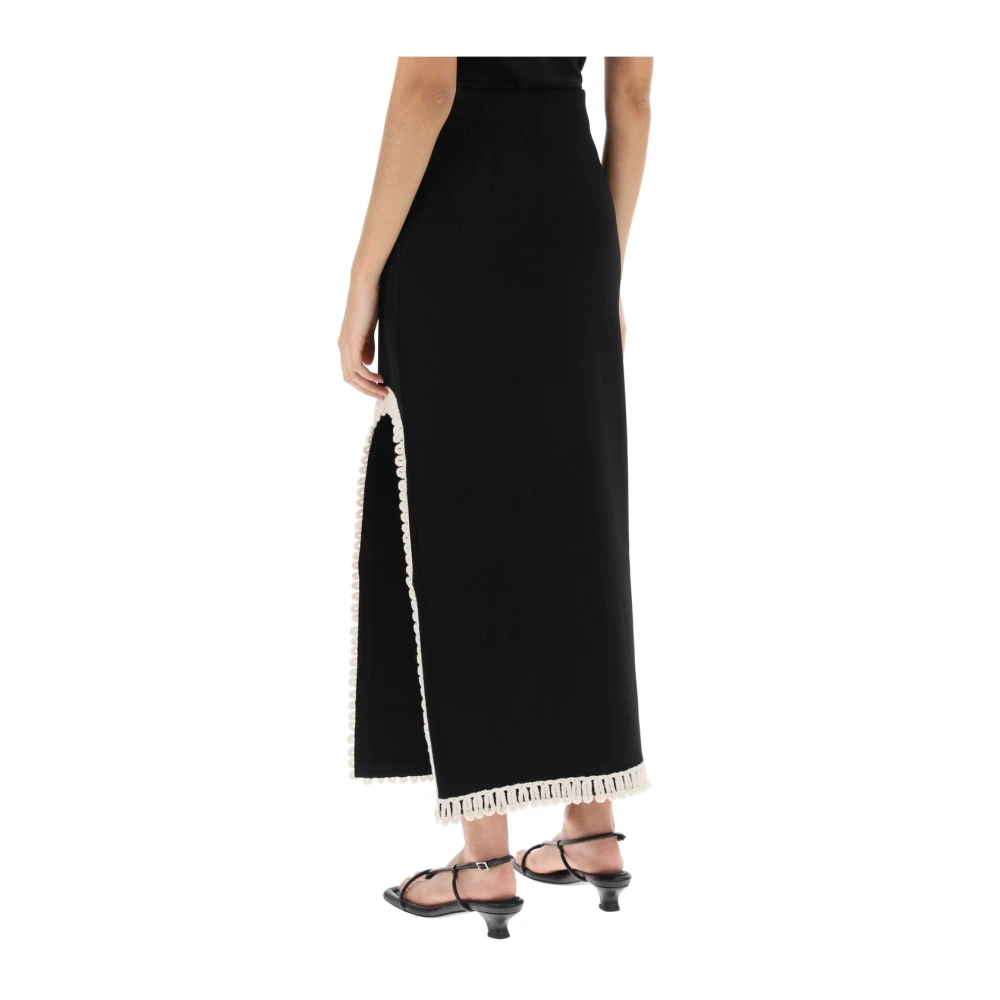 By Malene Birger Bloemenprint Mini Rok By Herenne Birger Black Dames