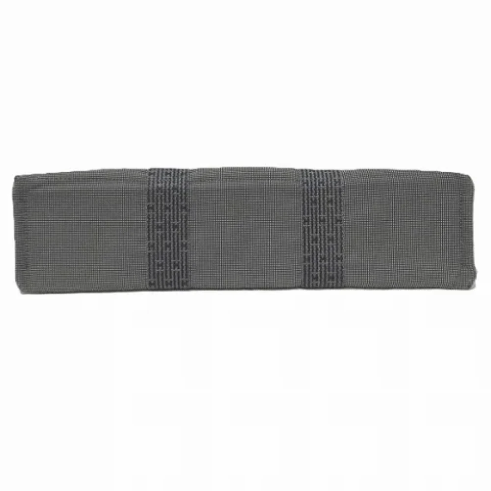 Hermès Vintage Pre-owned Canvas handbags Black Dames