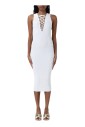 robe-midi-drapee-noire