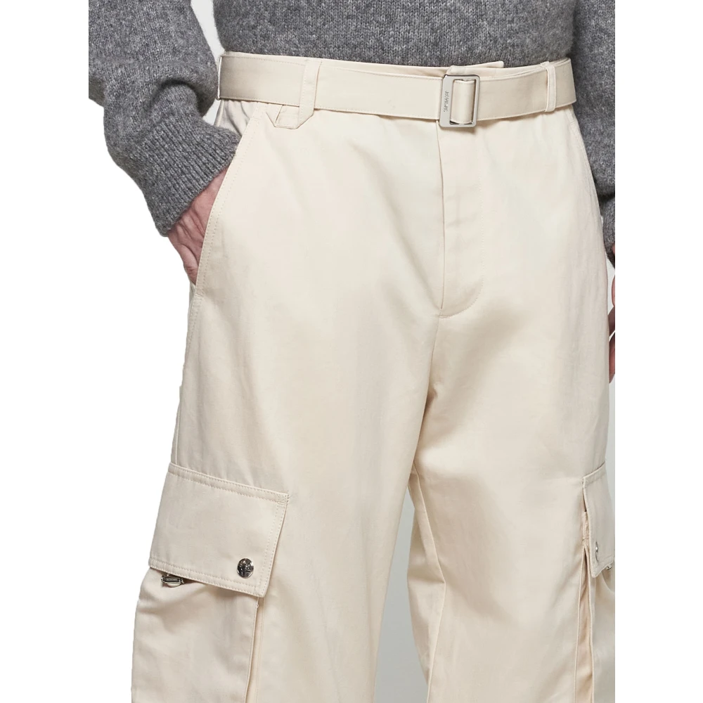 Jacquemus Beige Cargo Broek Beige Heren
