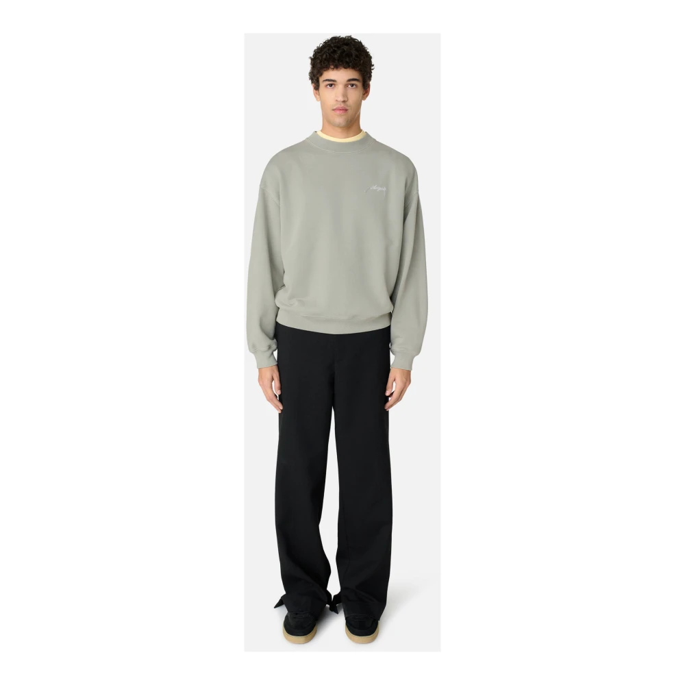 Axel Arigato Honor Washed Sweatshirt Green Heren