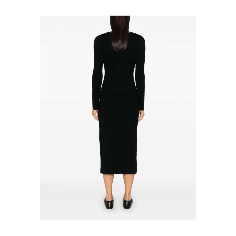 P.a.r.o.s.h. Zwarte Jurk Abito Black Dames