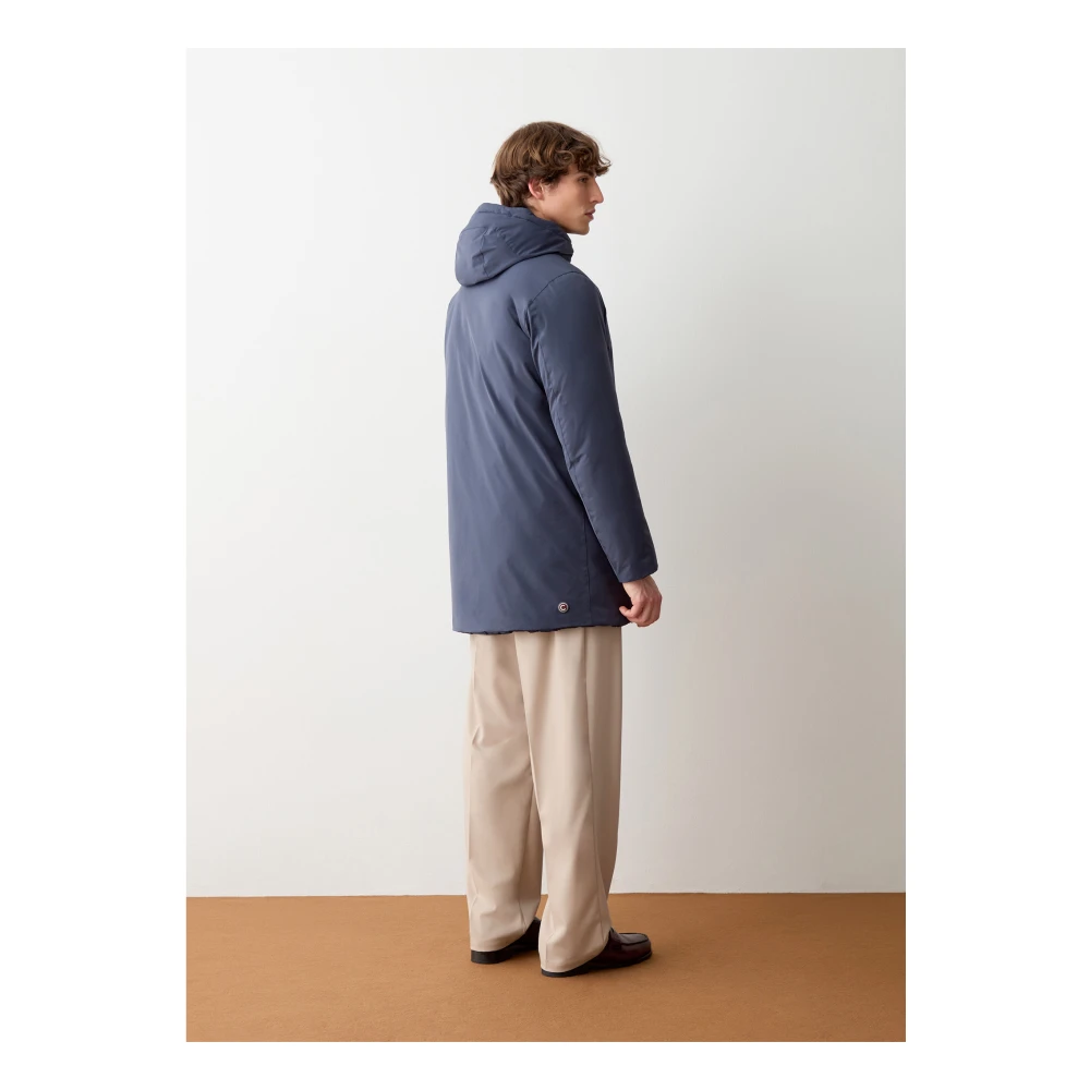 Colmar Blauwe Winterjas met Ritssluiting Blue Heren