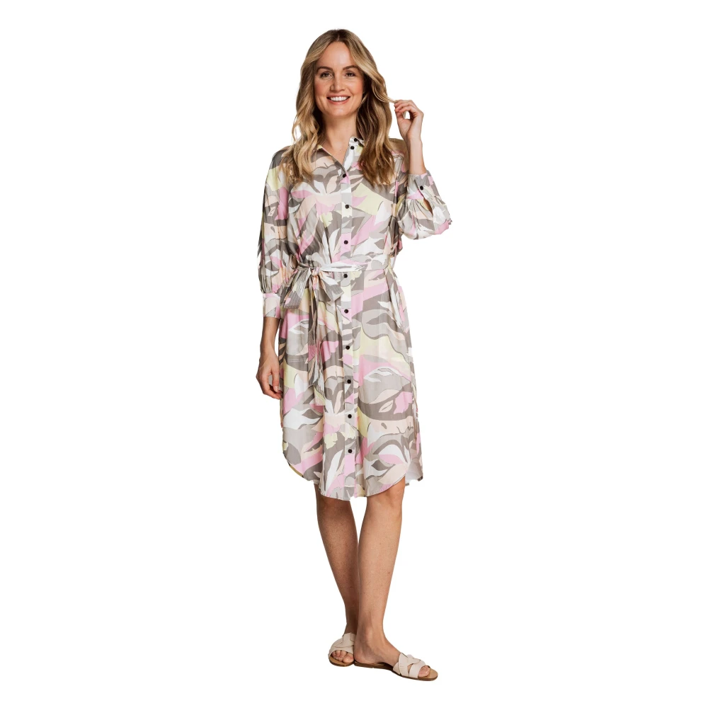 Zhrill Blousejurk Groen Multicolor Dames