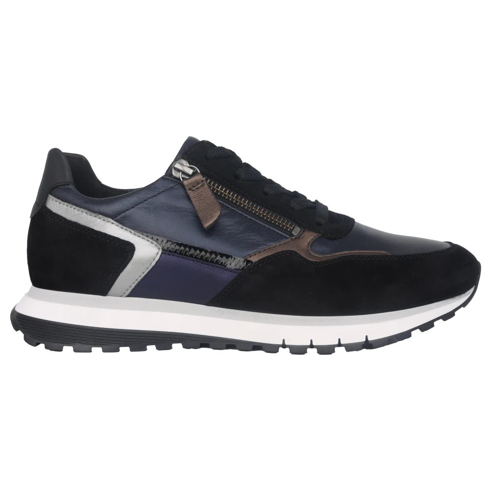 Gabor Wijde pasvorm Dames Sneaker – Dames Schoenen Blauw