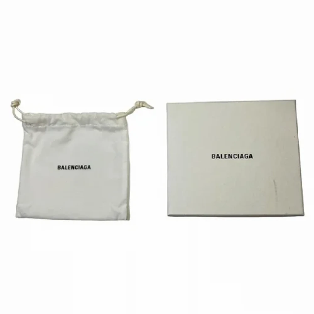 Balenciaga Vintage Pre-owned Leather wallets Black Dames