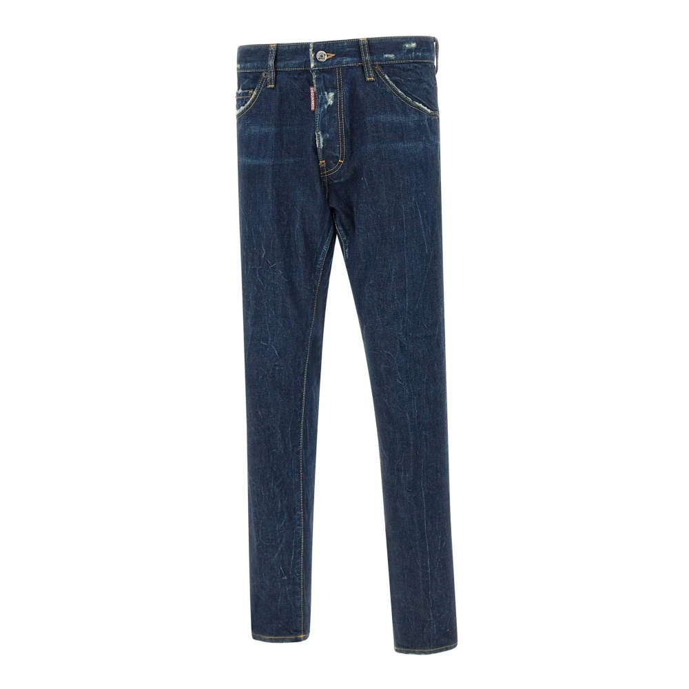 Dsquared2 Stijlvolle Denim Jeans Blue Heren
