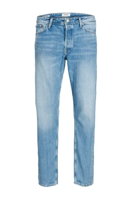 Ljusblå Straight Fit Jeans