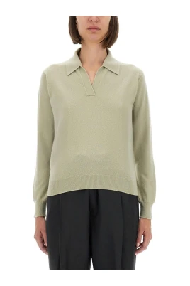 Polo Knit Top