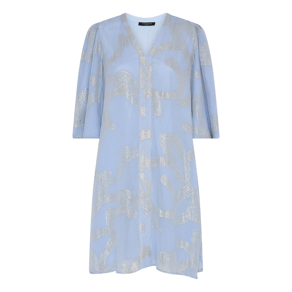 Bruuns Bazaar Blue Ammandrabbmajlyas Dress - Female - Short Dresses - S - Dresses