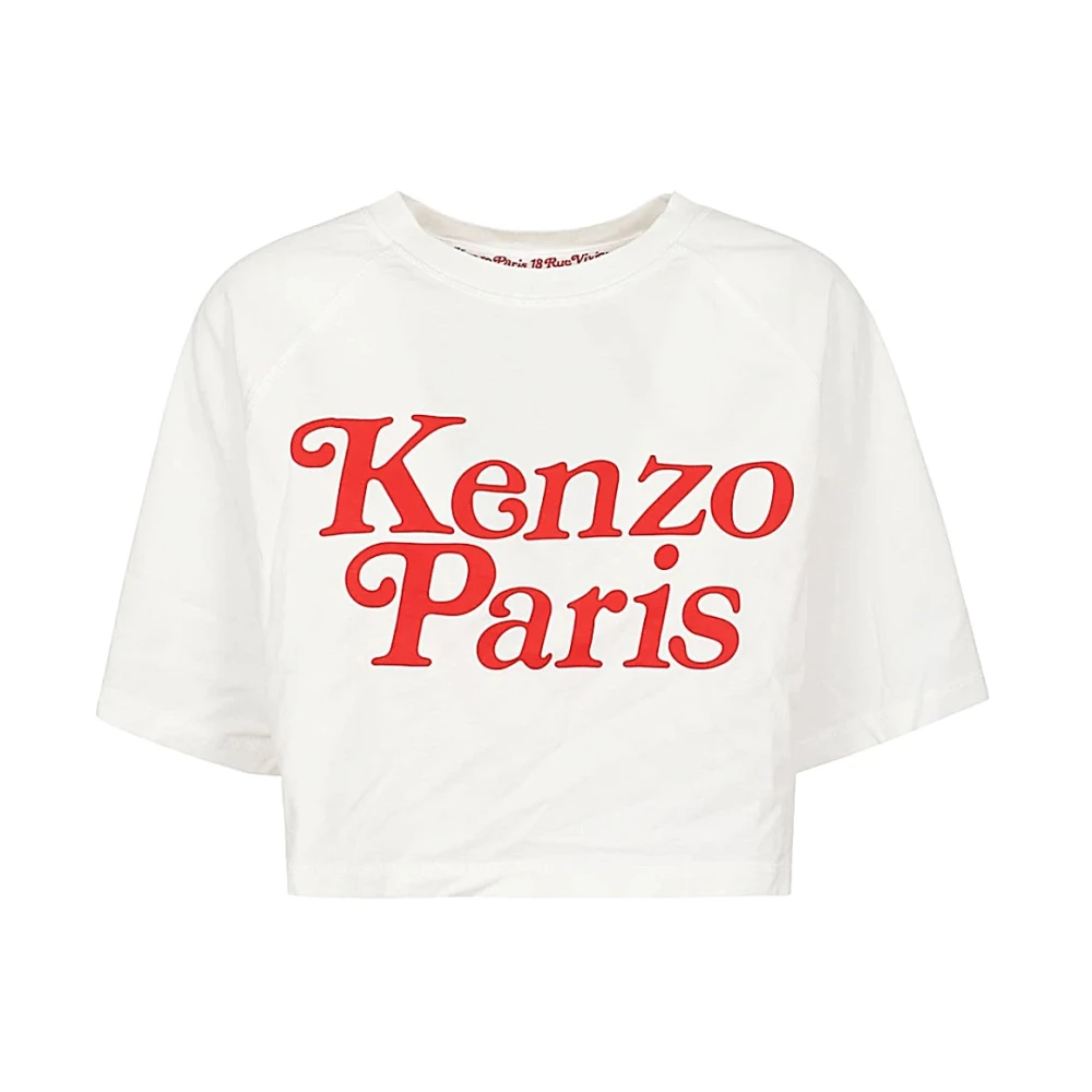 Kenzo Casual Katoenen T-shirt White Dames