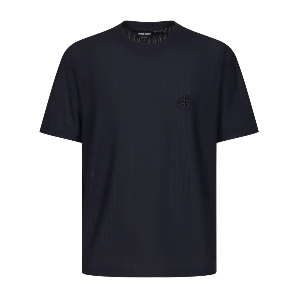 Giorgio Armani Hombre Negro Camisetas, Talla: L