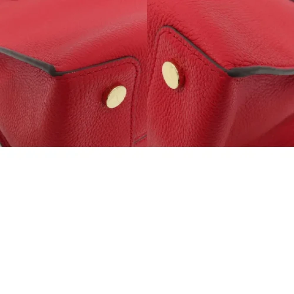Michael Kors Pre-owned Leather handbags Red Dames