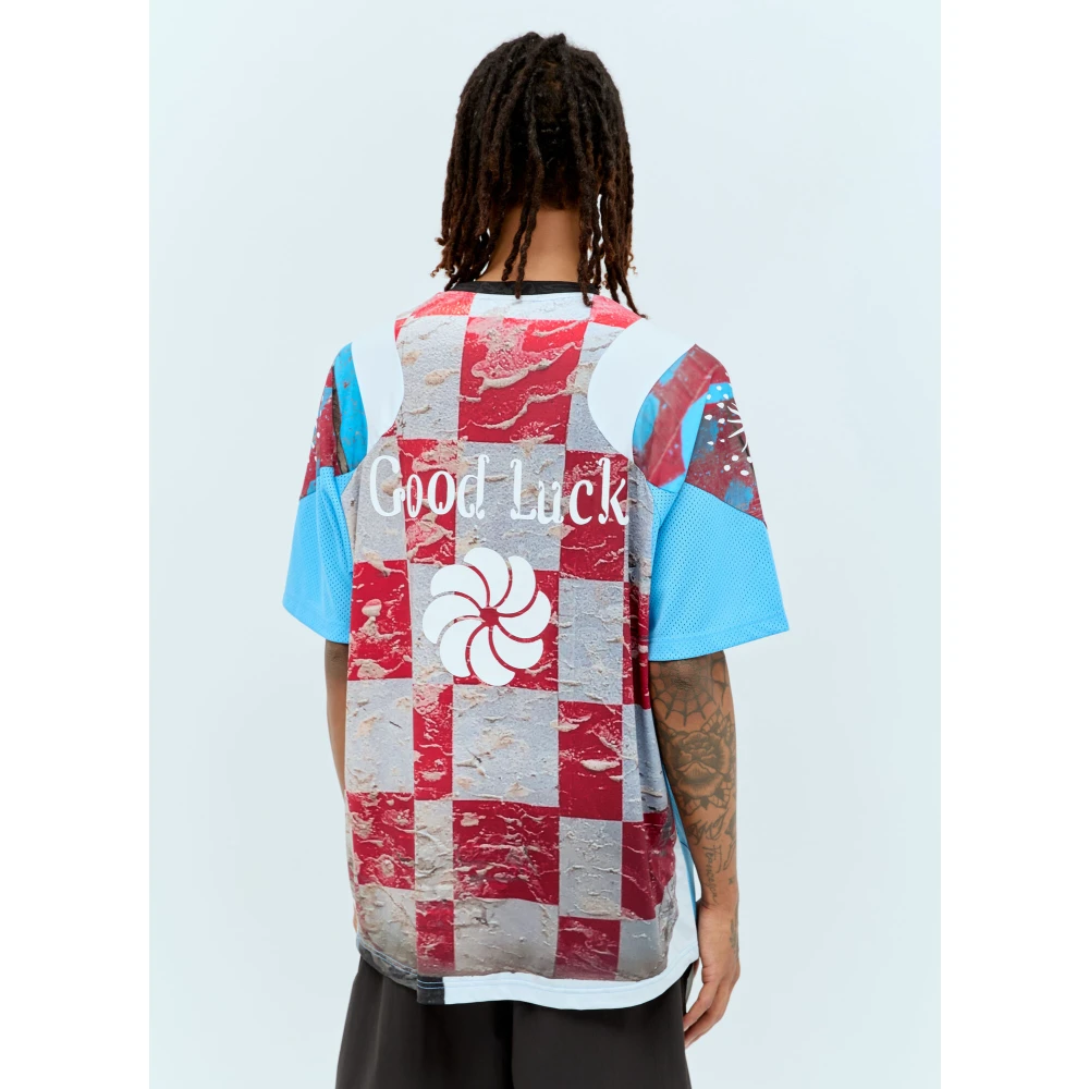 P.a.m. Grafische Print Voetbalshirt Multicolor Heren
