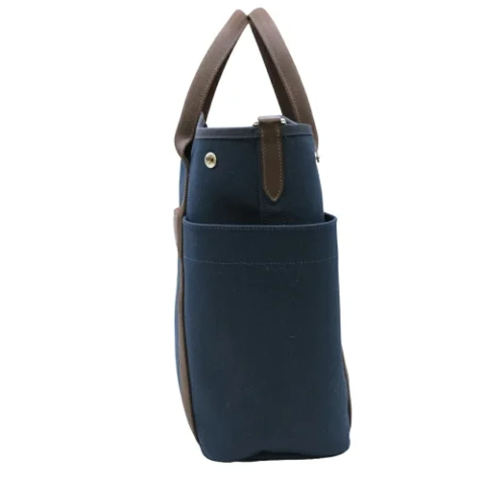 Hermès Vintage Pre-owned Fabric handbags Black Dames