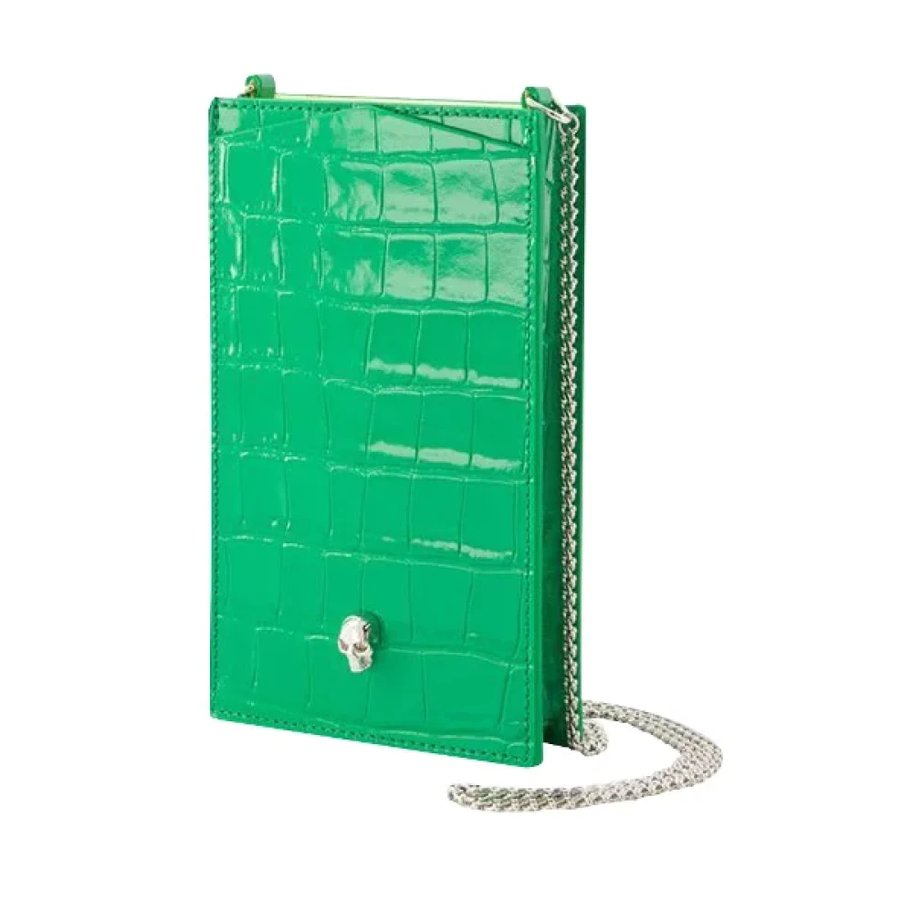 Alexander McQueen Pre-owned Leather home-office Green Dames