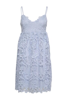 blue-lace-mini-dress-sleeveless-v-neck