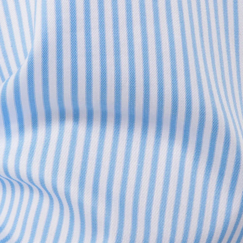 Xacus Tailor Fit Reis Shirt in Blauw Blue Heren
