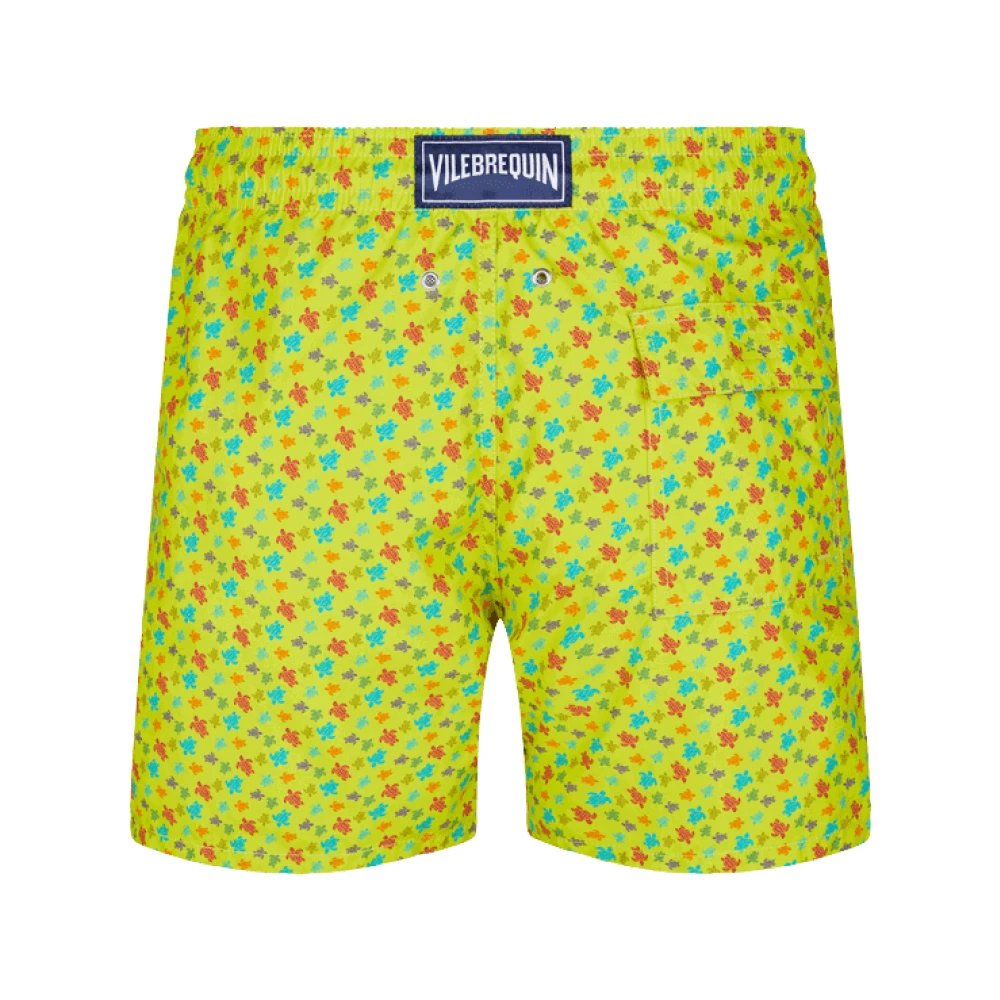 Vilebrequin Moorea Zwemkleding Micro Tortues Rainbow Ginger Green Heren