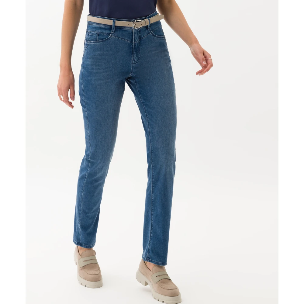 BRAX Skinny Jeans Blue Dames